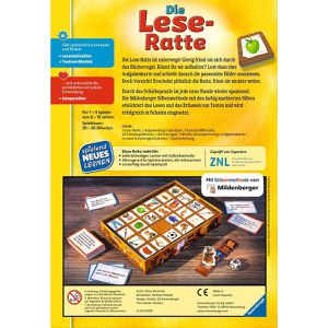 Produktbild für Lernspiel Ravensburger 24956, Die Lese-Ratte