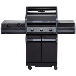 Gasgrill Grillfürst Independence P330E, schwarz, 3 Brenner
