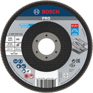 Fächerschleifscheibe Bosch PRO X571