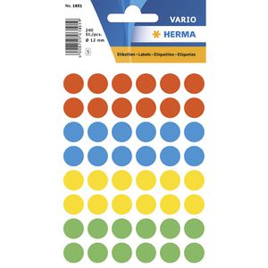 Markierungspunkte Herma 1851, sortiert