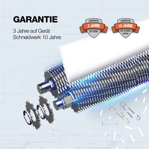 Produktbild für Aktenvernichter Peach 511176 PS500-15 SuperSilent, weiß