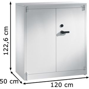Produktbild für Aktenschrank CP-Möbel Certos, 1181-00, aus Metall, feuerfest