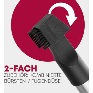 Produktbild für Staubsauger Bomann BS 9019 CB N, weiß-grau