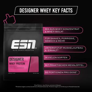 Produktbild für Proteinpulver ESN Designer Whey Protein, 2kg
