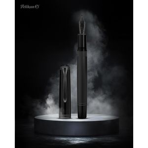 Produktbild für Füller Pelikan Souverän M809 Black Matt, Feder B