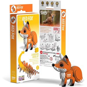 Produktbild für Puzzle Eugy 650072, 3D Tier-Puzzle, Fuchs
