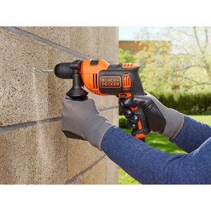 Produktbild für Schlagbohrmaschine Black+Decker BEH710SA32-QS, Netz, 710 W