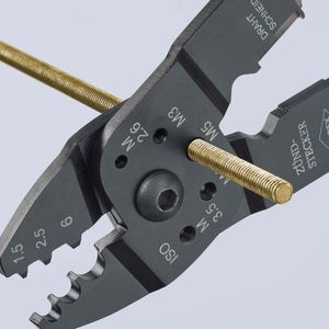 Produktbild für Crimpzange Knipex 97 21 215 C Universalzange