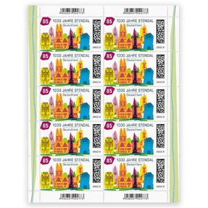 Briefmarken DeutschePost Markenset, Standardbrief