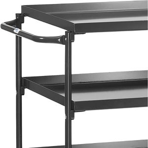 Produktbild für Tischwagen Fetra 4832-7016 Grey Edition, aus Metall