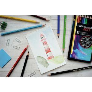 Produktbild für Aquarellstifte Stabilo aquacolor ARTY, 1612/1-20