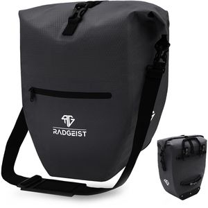 Produktbild für Gepäckträgertasche Radgeist PB-BL-03, schwarz, 28 Liter