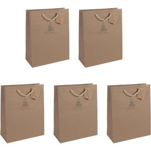 Produktbild für Geschenktüte Sigel GT040 Christmas with apples
