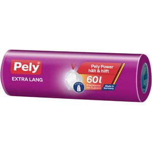 Müllbeutel Pely Extra lang, 54030226, 60 Liter