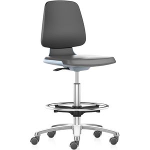 Arbeitsstuhl bimos Labsit 4, schwarz / blau