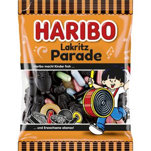 Lakritz Haribo Lakritz Parade, süß & würzig