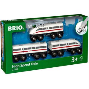 Produktbild für Spielzeugeisenbahn BRIO 33748 Schnellzug mit Sound