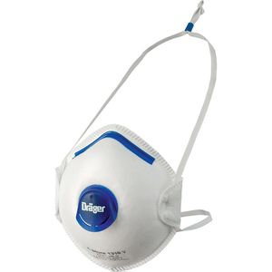 Dräger Atemschutzmaske X-plore 1310V, FFP1 NR D, mit Ventil, 10 Stück , 10 Stück