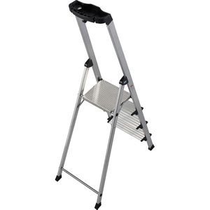 Produktbild für Stehleiter Krause Monto Safety PlusLine, 127921, mit Plattform