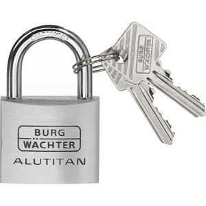 Vorhängeschloss Burg-Wächter Alutitan 77040SB 40mm