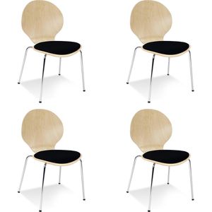 Besucherstuhl Nowy-Styl Cafe VI Plus, stapelbar