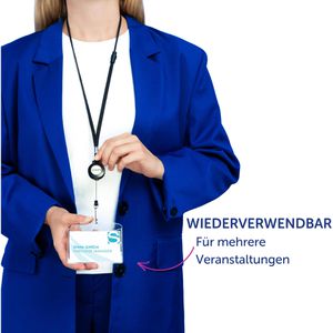 Produktbild für Namensschilder Zweckform 4823, 90 x 60 mm