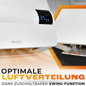 Produktbild für Heizlüfter Proficare PC-HL 3116, mit 2 Stufen bis 2000 Watt