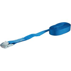 Produktbild für Spanngurt Sandax 304, blau, mit Klemmschloss
