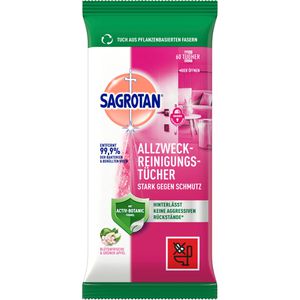 Reinigungstücher Sagrotan Blütenfrische & Apfel, feucht