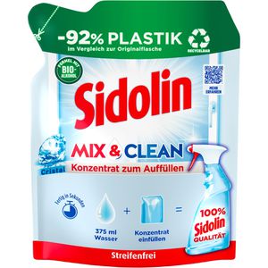 Glasreiniger Sidolin Mix&Clean Cristal, Konzentrat