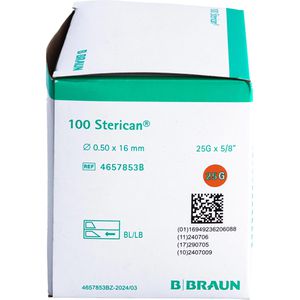Produktbild für Kanülen B.Braun Sterican, 100 Stück