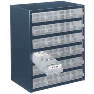 Produktbild für Kleinteilemagazin Raaco Typ 250/24-1, aus Metall