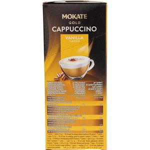 Produktbild für Kaffee Mokate Gold Cappuccino Vanilla