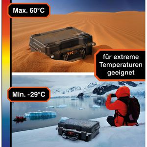 Produktbild für Transportkoffer YPC Xplorer Case M, abschließbar, Kunststoff