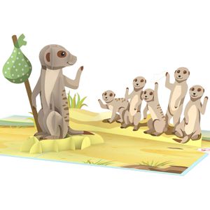 Produktbild für Grußkarten papercrush 3D Abschied Machs Gut