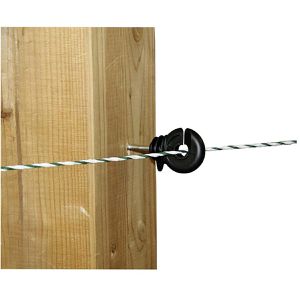 Produktbild für Isolatoren AKO Kompakt, mit Holzgewinde, Ringisolator
