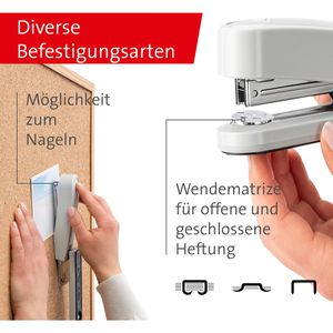 Produktbild für Heftgerät Novus B3, 20-1265, inkl. 200 Heftklammern