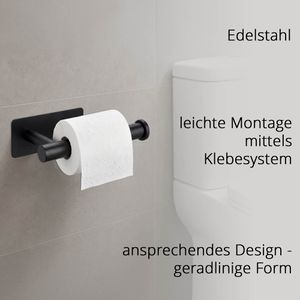 Produktbild für Toilettenpapierhalter Böttcher-AG Premium, ohne Bohren