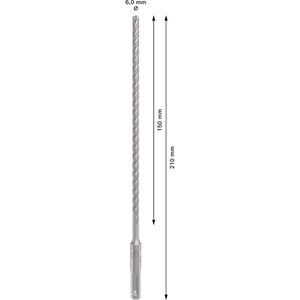 Produktbild für Bohrer Bosch PRO SDS plus-5X Hammerbohrer, SDS+