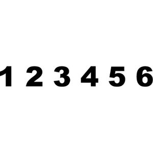 Produktbild für Paginierstempel D.RECT 790029, fortlaufende Ziffern