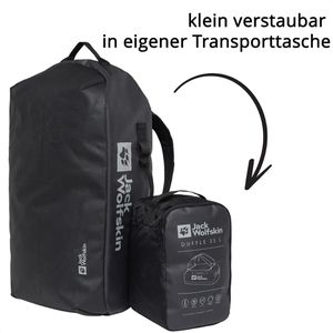 Produktbild für Reisetasche Jack-Wolfskin All-In Duffle 35, schwarz, 62 cm