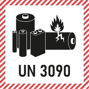 Produktbild für Gefahrgutaufkleber Boxlab Gefahrzettel, UN 3090