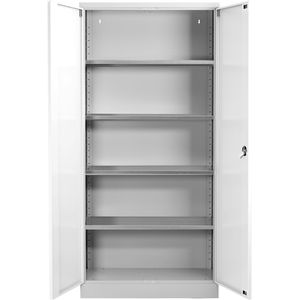 Produktbild für Werkzeugschrank G-Office FLC/NV.192x50, Metall, grau / weiß
