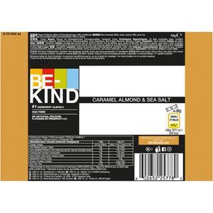 Produktbild für Müsliriegel BE-KIND Caramel Almond &amp; Sea Salt