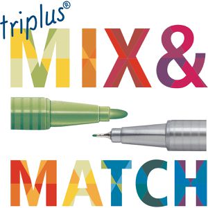 Produktbild für Fineliner Staedtler Triplus Me Time 334 SB10 D farbig sortiert