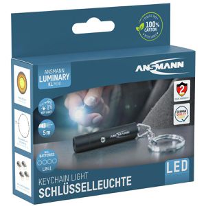 Produktbild für Laserpointer Ansmann Keychain 2-in-1, 1600-0270, roter Laser