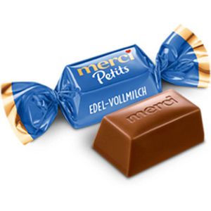 Produktbild für Minischokolade Merci Petits Edel-Vollmilch