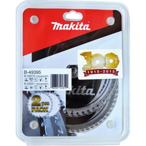 Produktbild für Kreissägeblatt Makita B-49395, Specialized, 2-teiliges Set