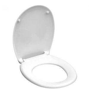 Produktbild für WC-Sitz Schütte Duroplast 82000, oval, aus Duroplast