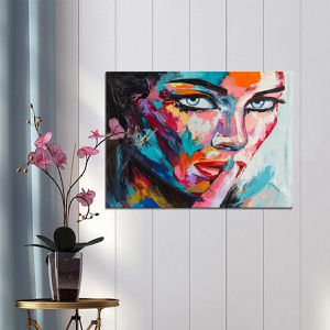 Produktbild für Wandbild visario Frauengesicht